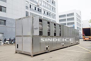 東南亞制冰廠，日產20噸方冰機